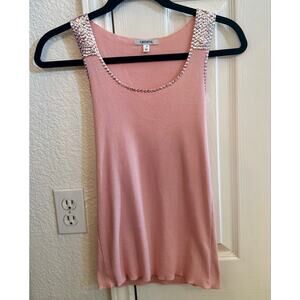 Pink Sequined Tank